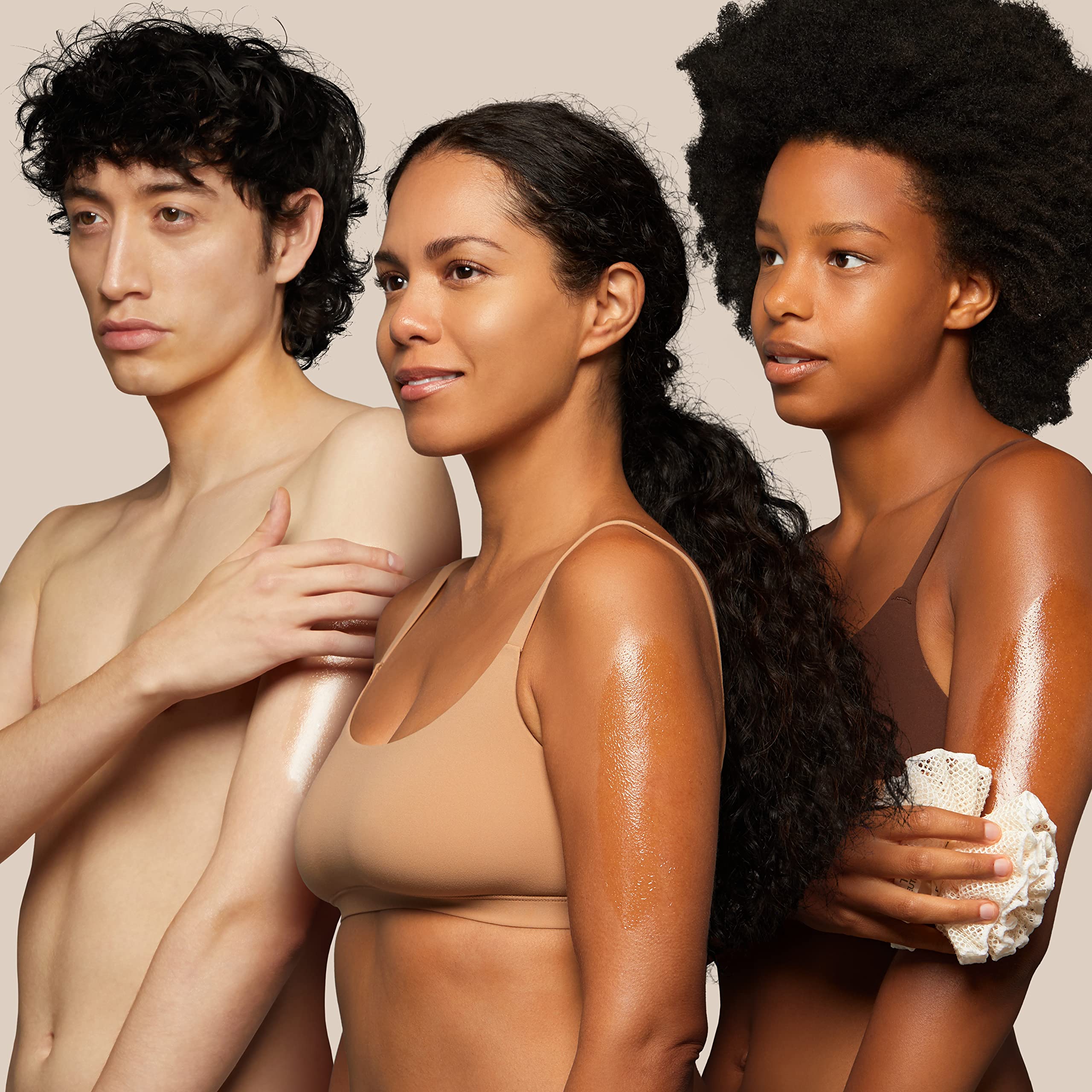 Ginger Lily Farms body wash foam forms silky lather during shower