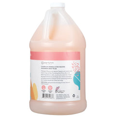 Ginger Lily Farms Botanicals Nourishing Body Wash label featuring champagne mimosa scent