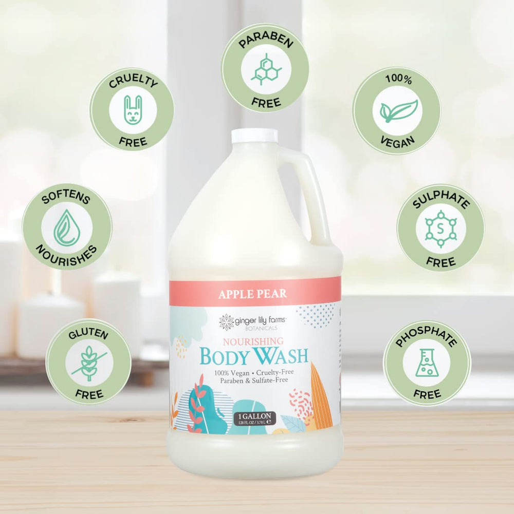 Ginger Lily Farms Botanicals PETA-certified cruelty-free logo on label