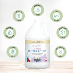 Ginger Lily Farms Botanicals bottle application demonstrates easy spread