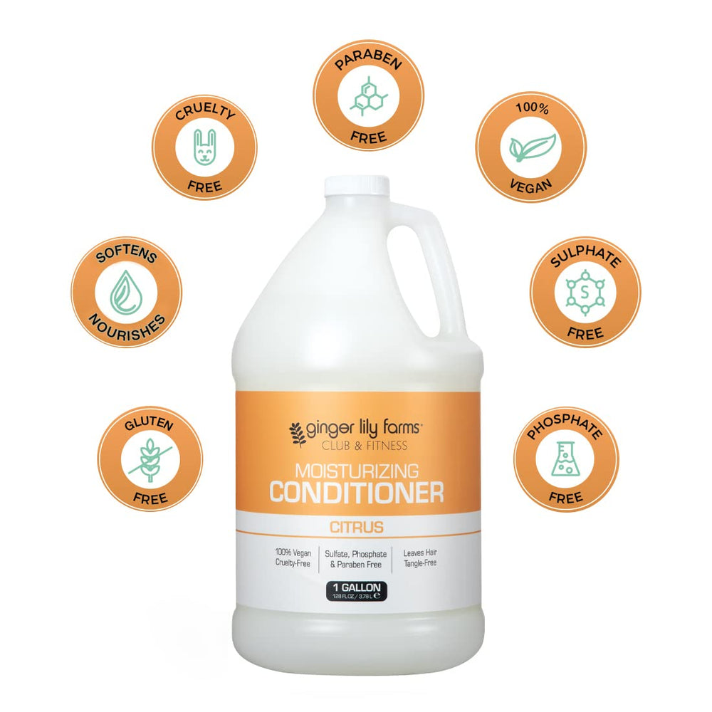 Ginger Lily Farms refill jug enables economical eco-friendly home refills.