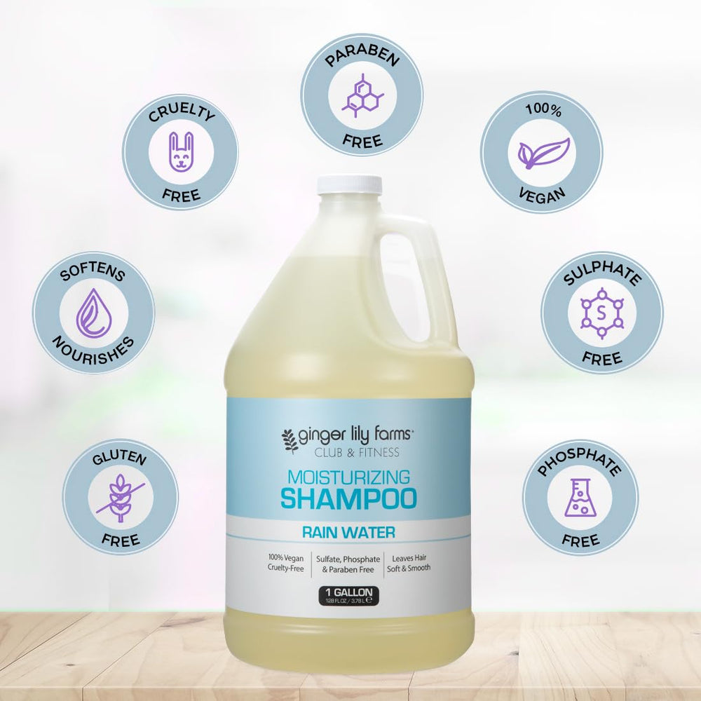 Ginger Lily Farms shampoo with naturally derived, toxin-free formula.