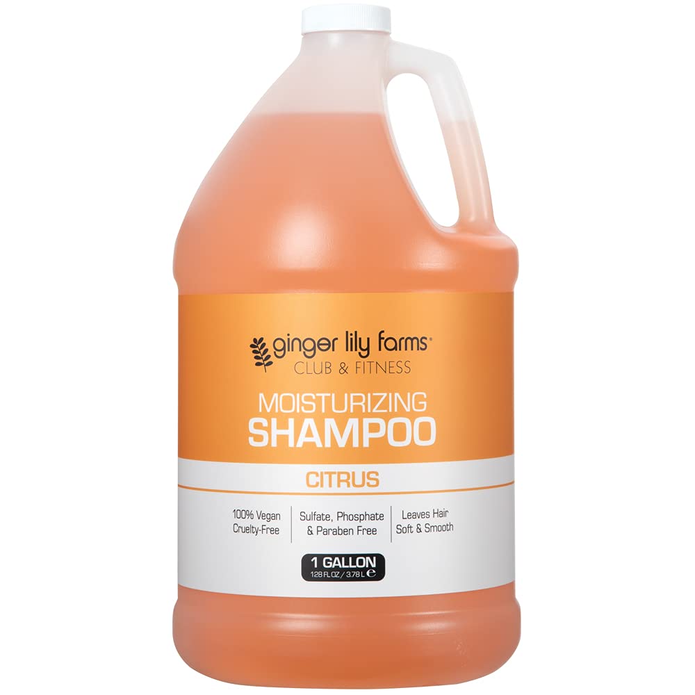 Ginger Lily Farms shampoo bottle front for all hair types