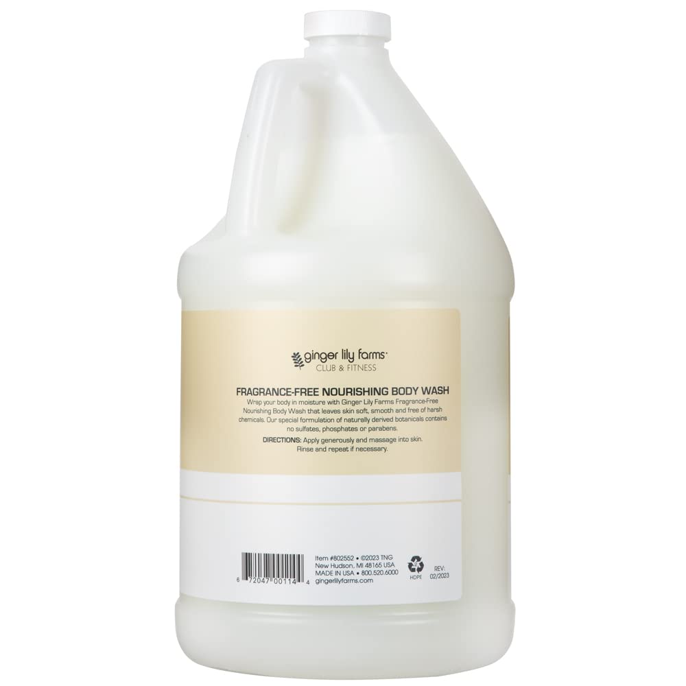 Ginger Lily Farms commercial dispensers refill demonstrating eco-friendly bulk solution
