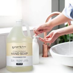 Ginger Lily Farms conditioning hand wash creamy lather leaves skin soft
