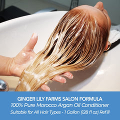 Ginger Lily Farms cruelty-free certification signals ethical, vegan hair care.