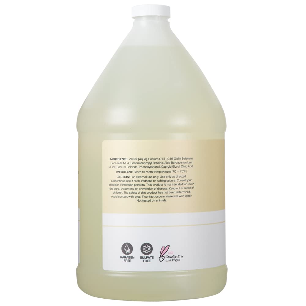 Ginger Lily Farms locker-room spa refill setup for high-traffic spaces