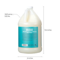 Ginger Lily Farms Salon Formula rich lather shows creamy foam for thorough cleansing.