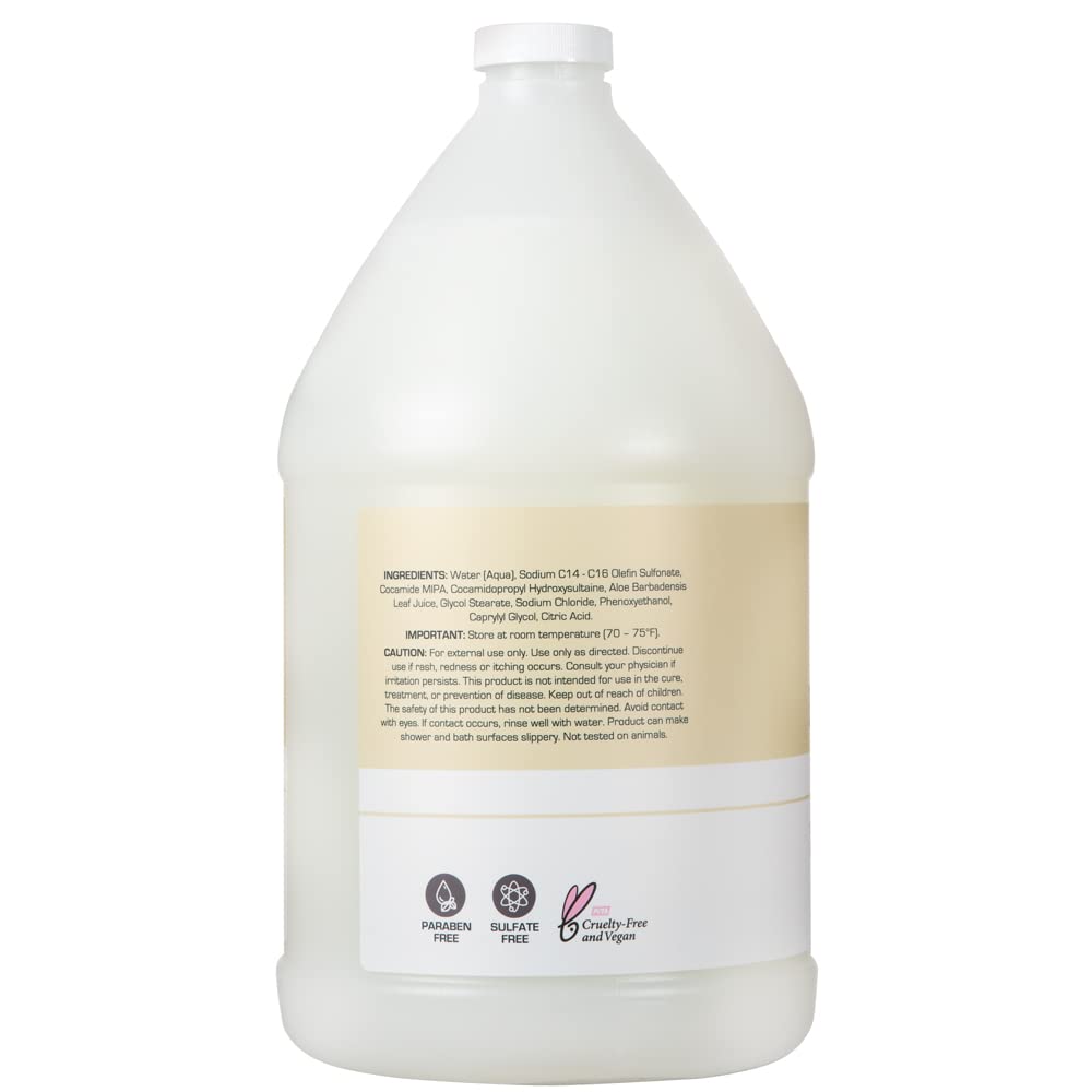 Ginger Lily Farms shower scene highlighting hydrating wash during daily routine