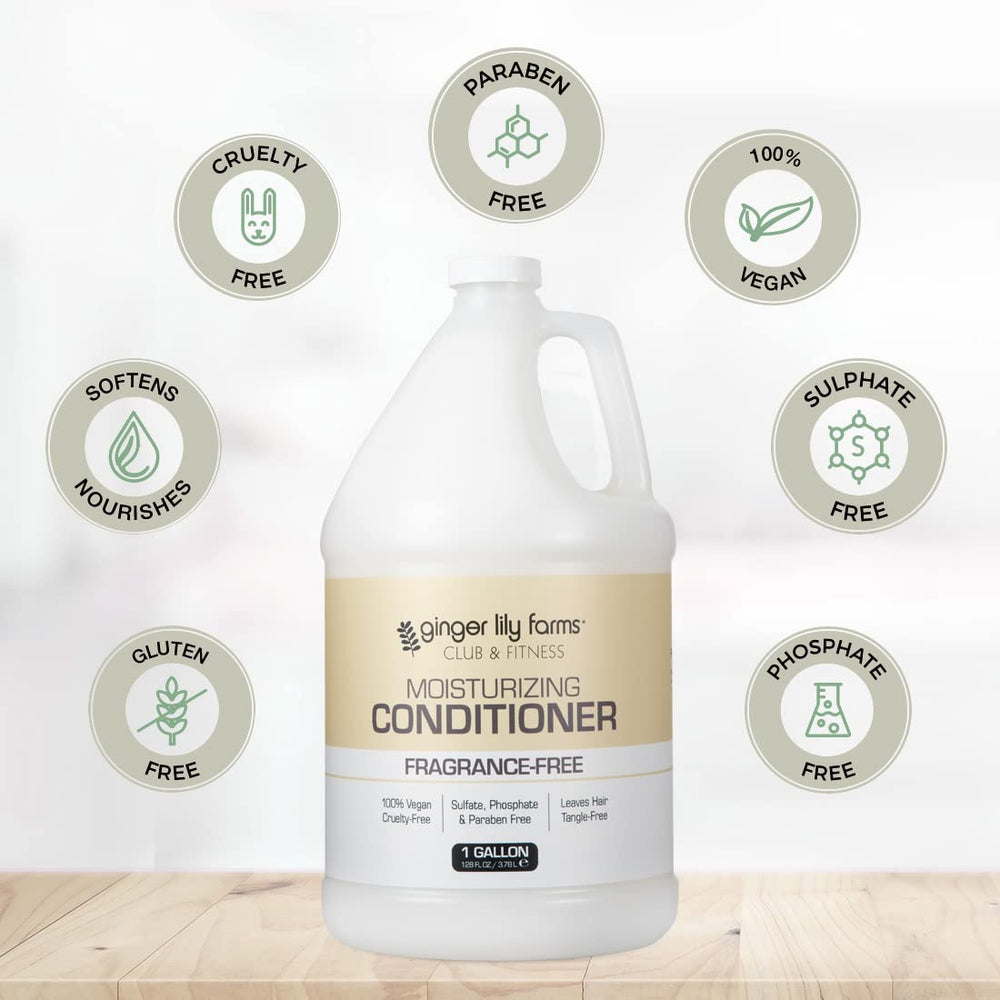 Ginger Lily Farms vegan cruelty-free logo for ethical hair care