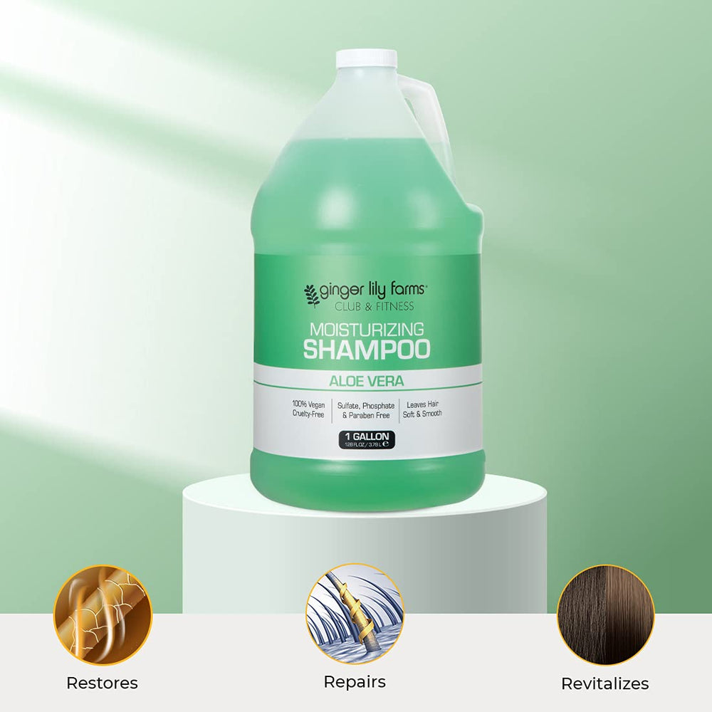 Ginger Lily Farms vegan cruelty-free logo signaling ethical, plant-based hair care.