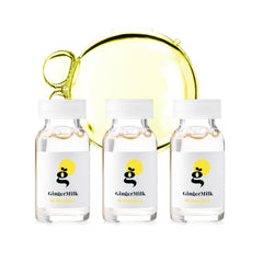 Ginger Milk Hair Growth Ampoule bottle for scalp revitalization and stronger roots.