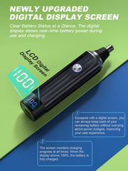 Ginity interchangeable heads eyebrow trimmer enables precise facial hair shaping