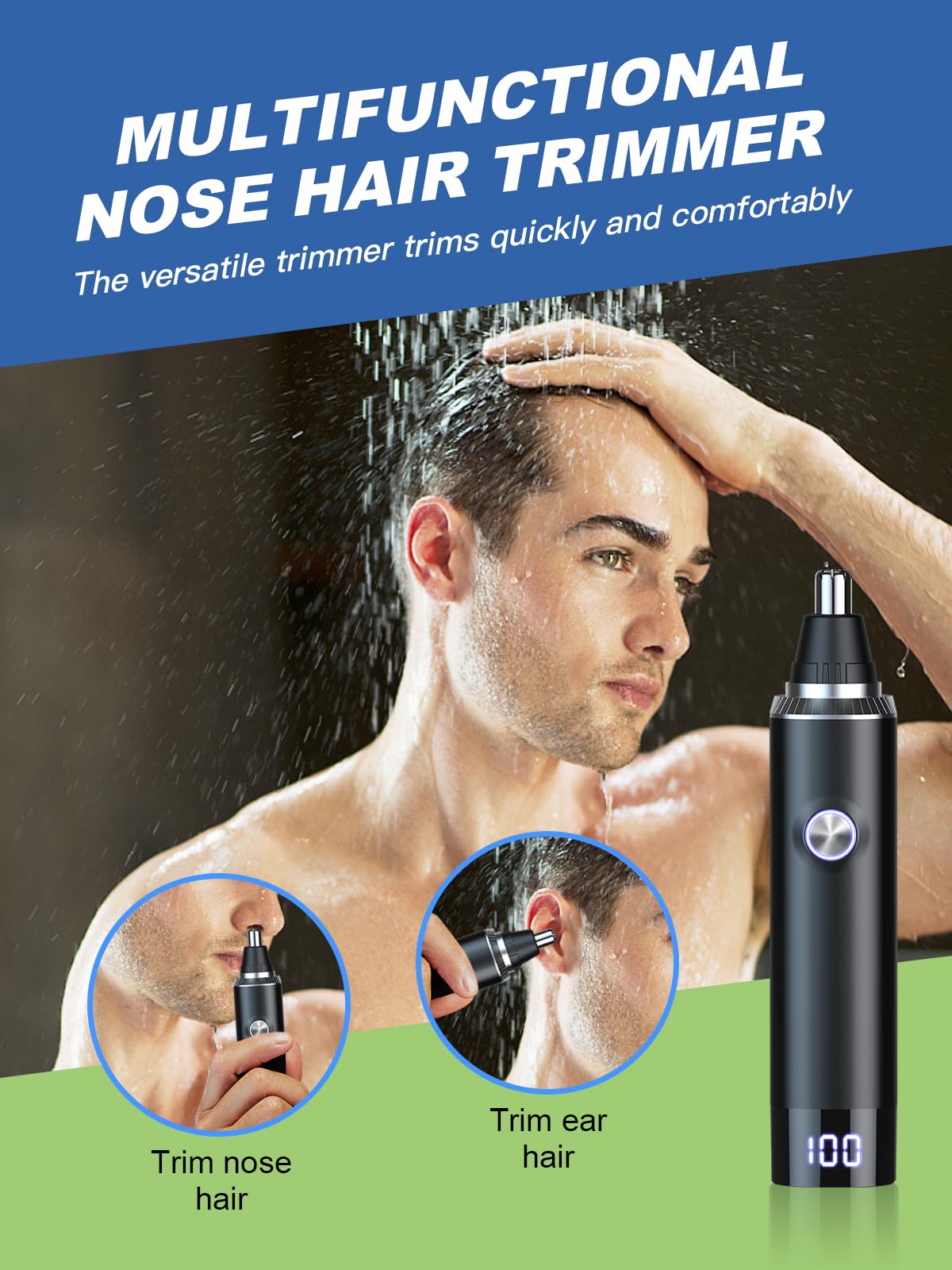 Ginity includes a dust cover to keep blades clean and hygienic.