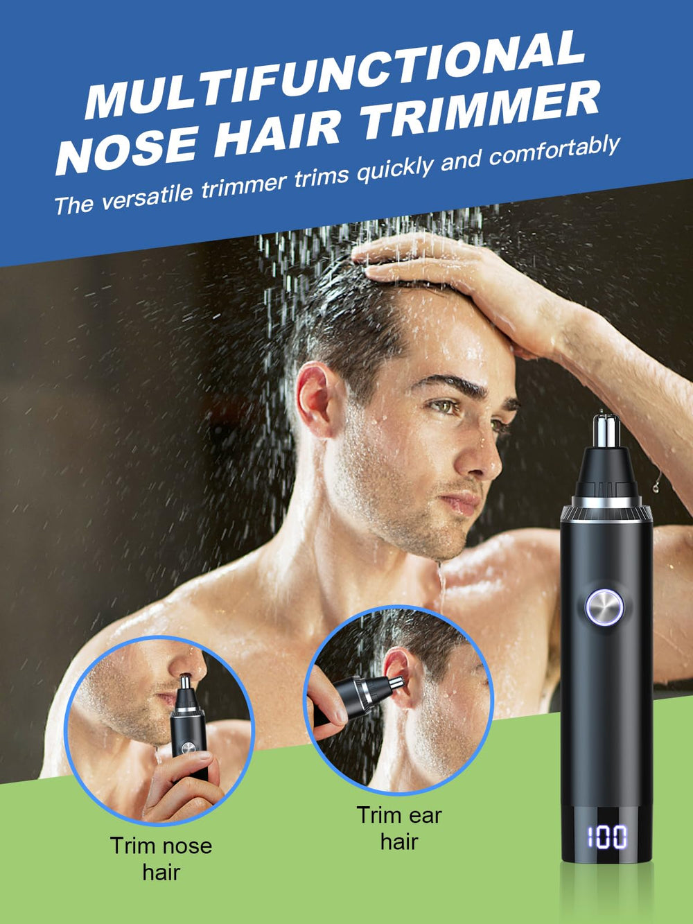 Ginity includes a dust cover to keep blades clean and hygienic.