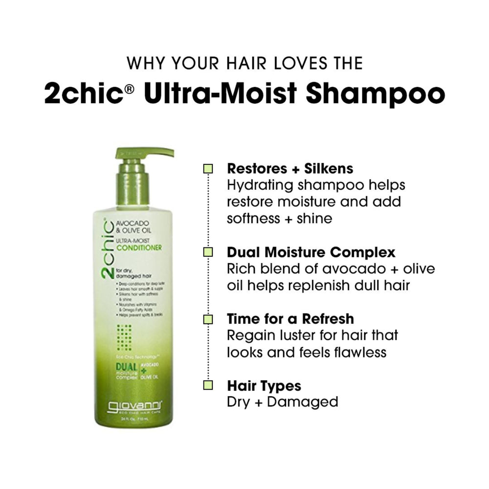 Giovanni 2Chic aloe vera soothing lather on hair