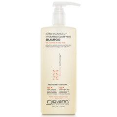 GIOVANNI 50:50 balance bottle ready for gentle daily cleansing and moisture