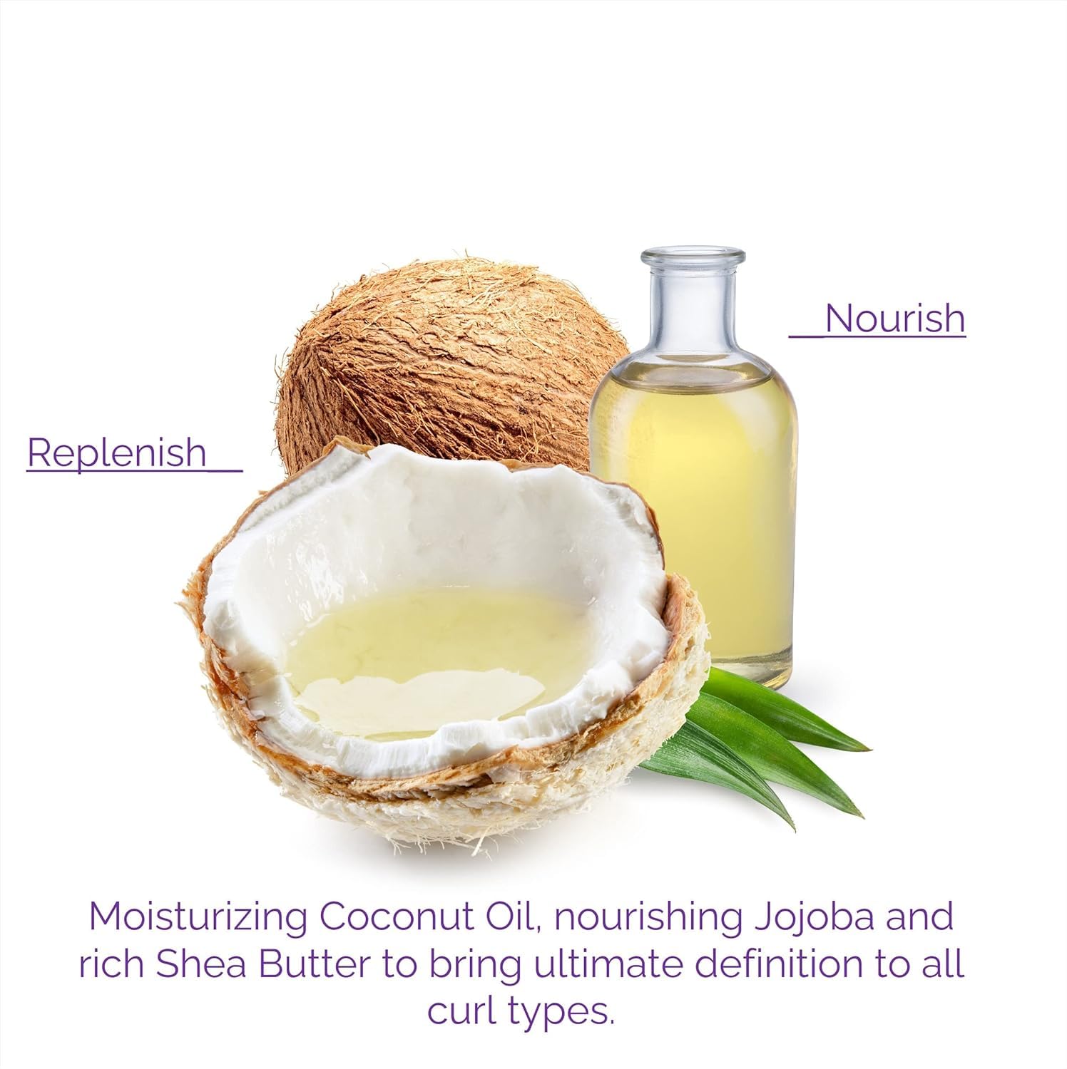 GIOVANNI Curl Defining Conditioner packaging highlights vegan and recyclable packaging