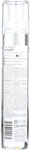GIOVANNI L.A. Hold Spritz pump-action demonstrates aerosol-free control for all-over hold