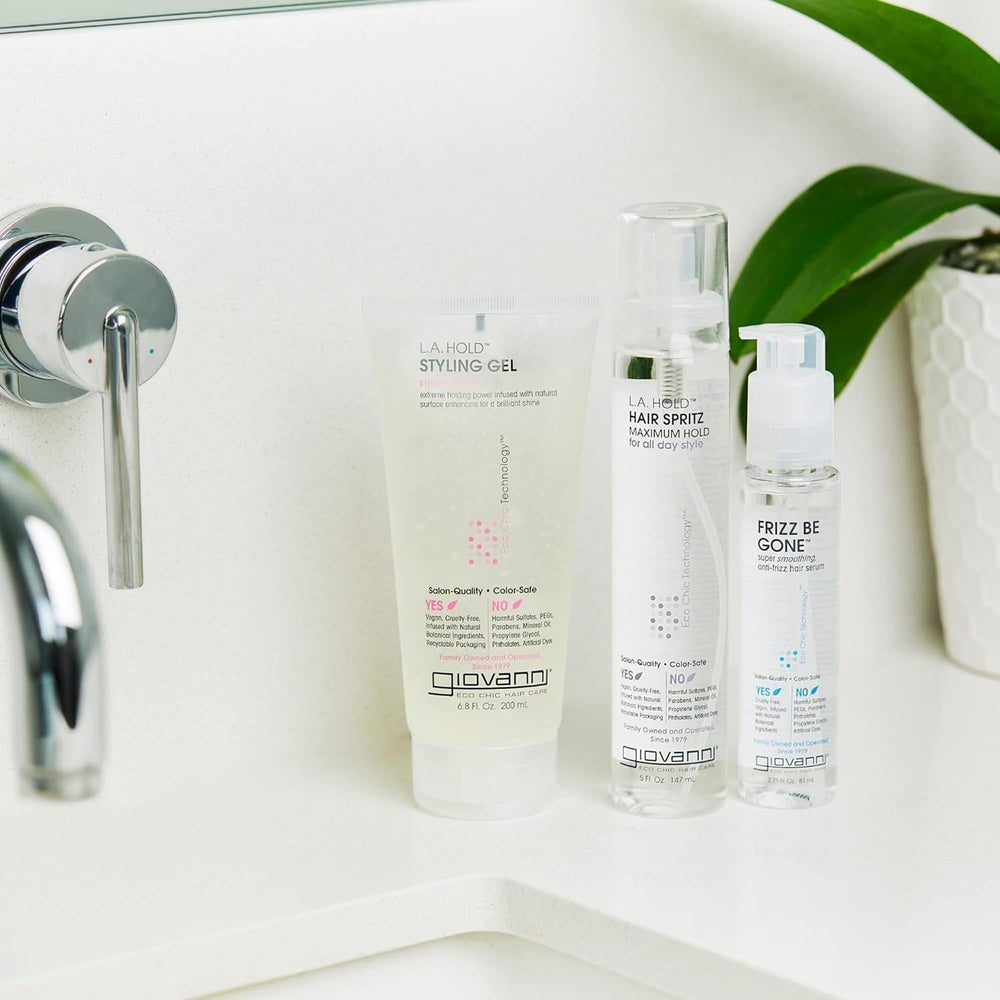 GIOVANNI LA Hold Styling Gel curly hair definition and shine.