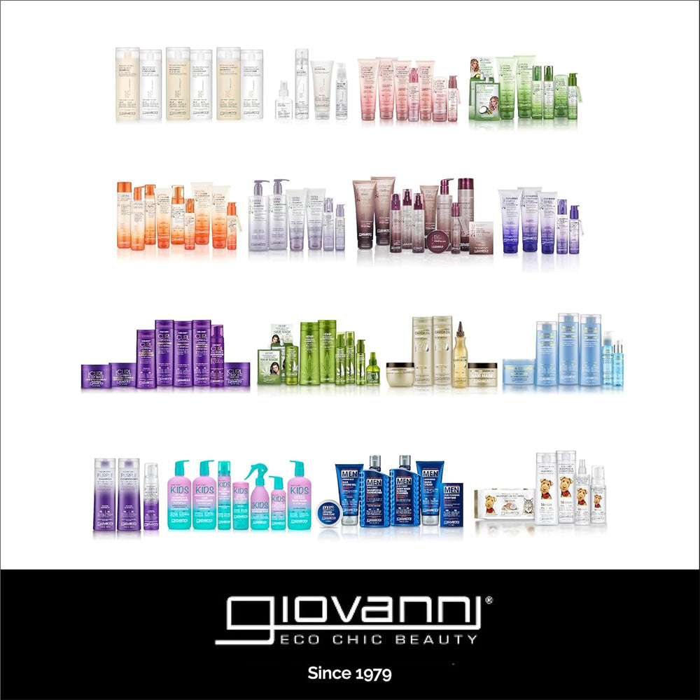 GIOVANNI LA Hold Styling Gel packaging highlights vegan formula.
