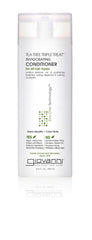 GIOVANNI Tea Tree Triple Treat conditioner bottle with mint cooling for refreshing scalp care.