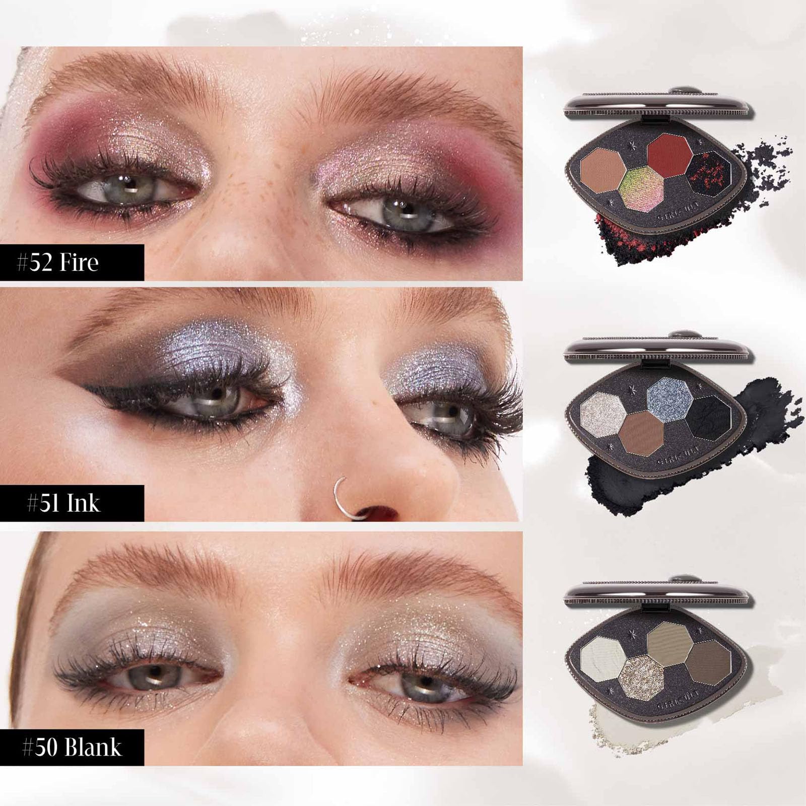 GIRLCULT compact palette travel-friendly with built-in mirror for on-the-go glam.