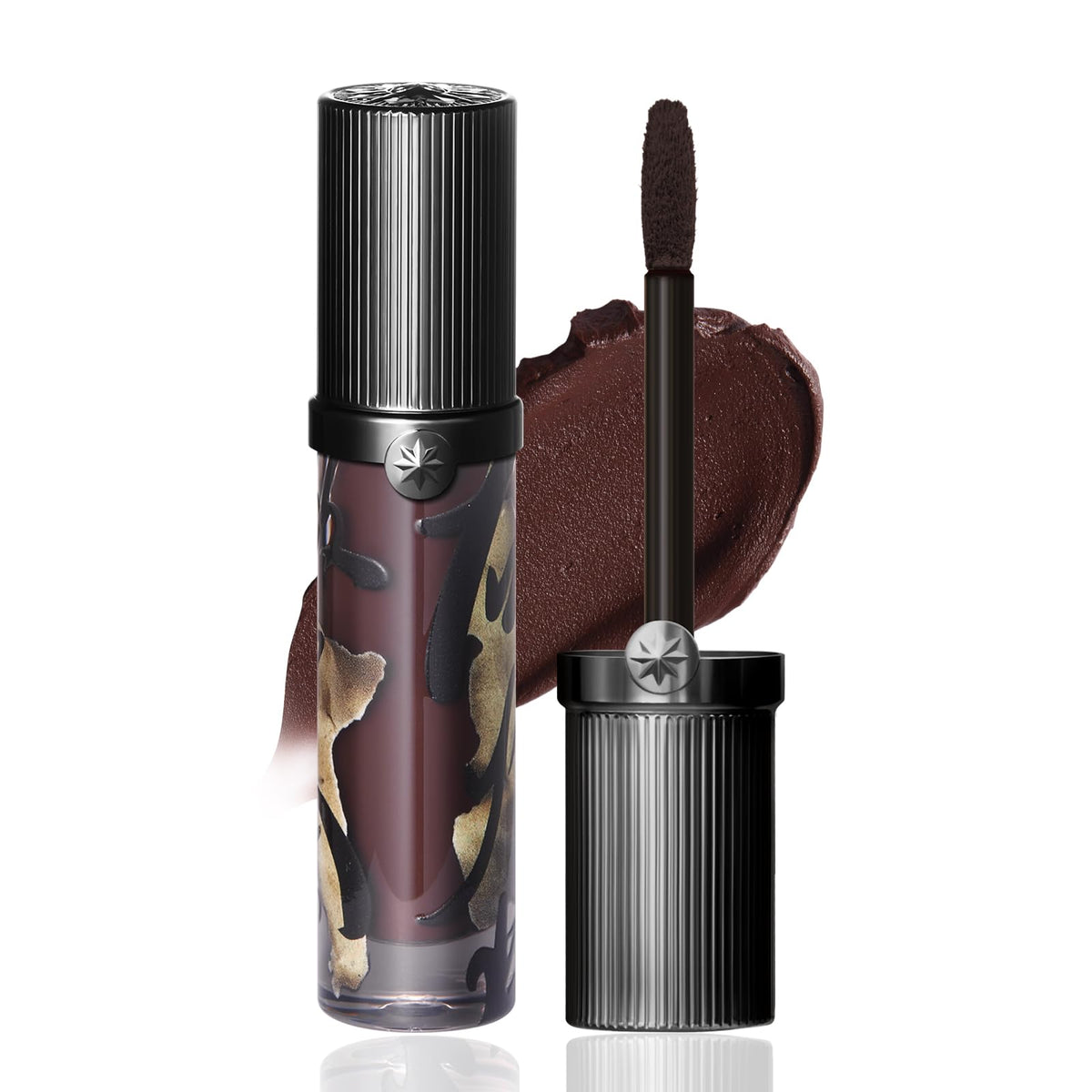 GIRLCULT Matte Lip Stain packaging closeup shows premium long-wear formula.