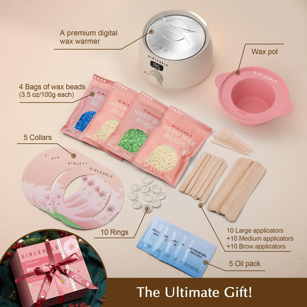GIRLEARLE finger cots protect fingers for clean waxing