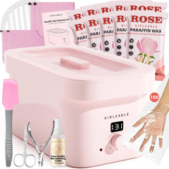 GIRLEARLE paraffin wax machine 7000ml front view enables salon-like home spa sessions.
