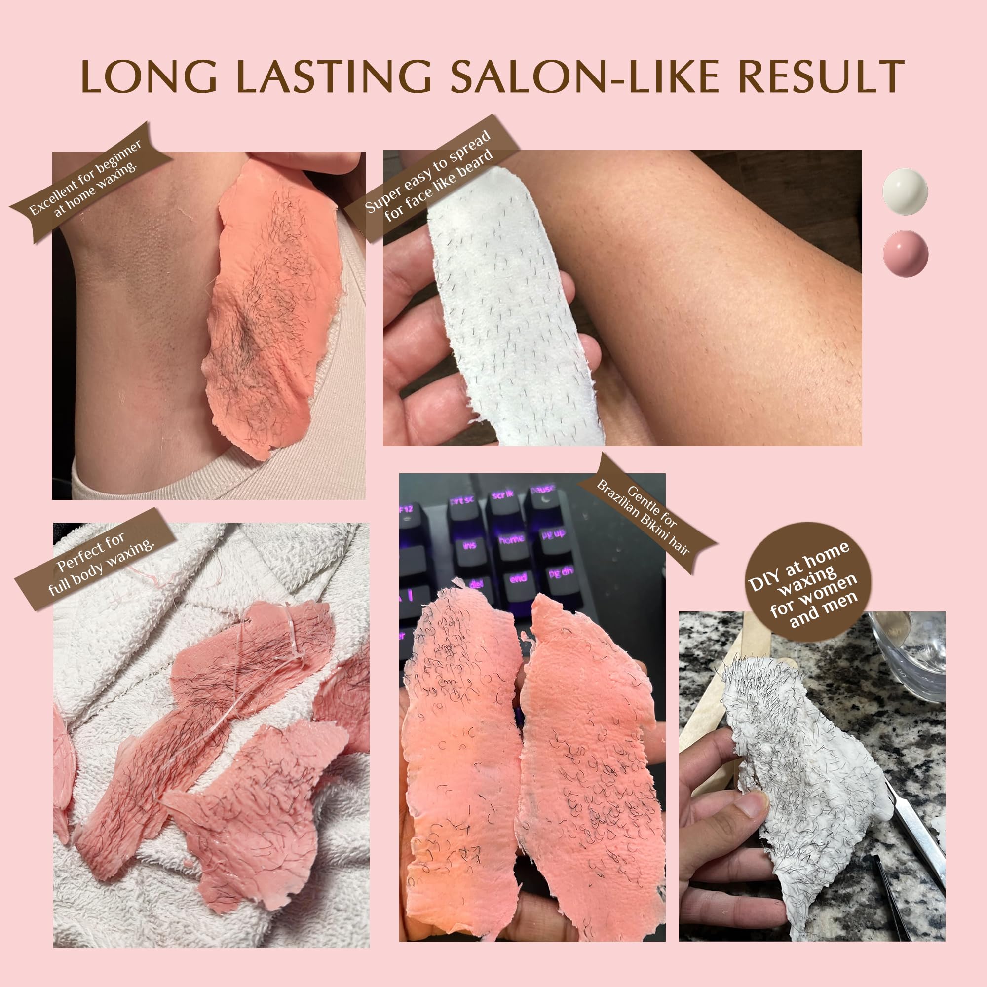 GIRLEARLE silicone wax pot shown for mess-free, controlled wax sessions