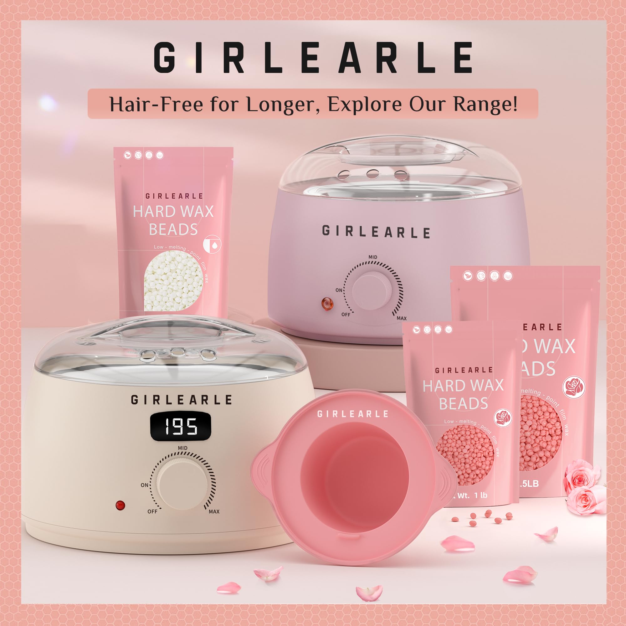 GIRLEARLE smoother skin results with longer-lasting effects vs shaving