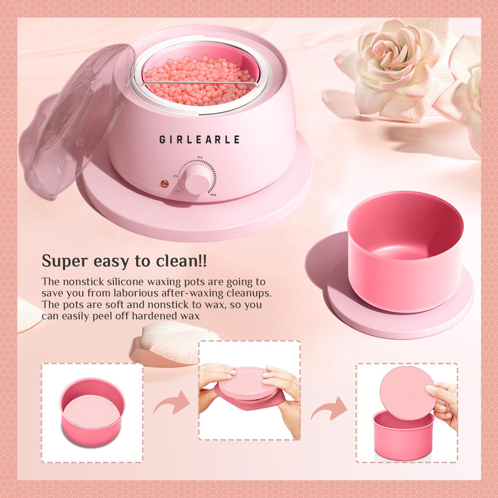 GIRLEARLE spatulas-set precision tools for clean, hygienic waxing sessions