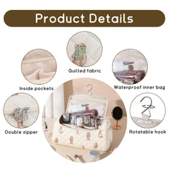 GISMTR travel case fits Dyson Airwrap and attachments securely for travel.