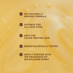 Gisou ceramides sealing cuticle gaps for smoother hair texture