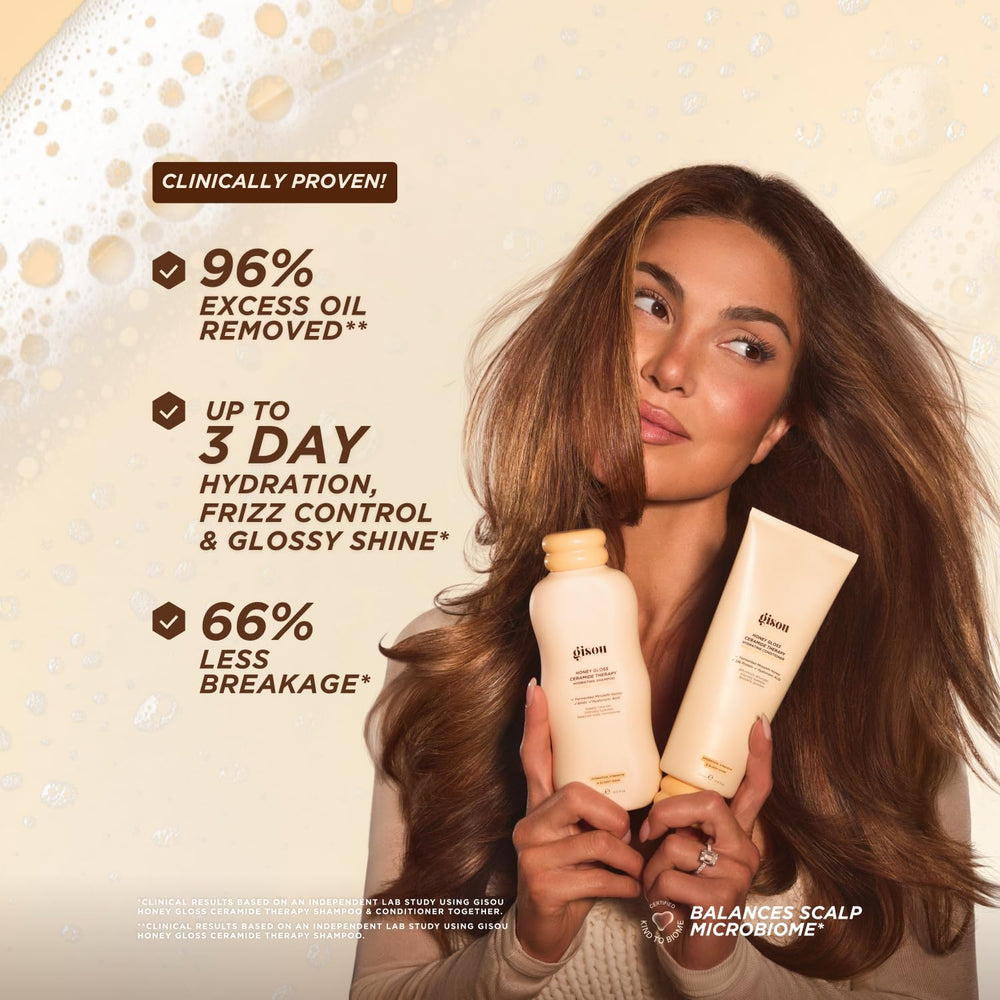 Gisou fermented Mirsalehi honey ingredient highlights scalp nourishment