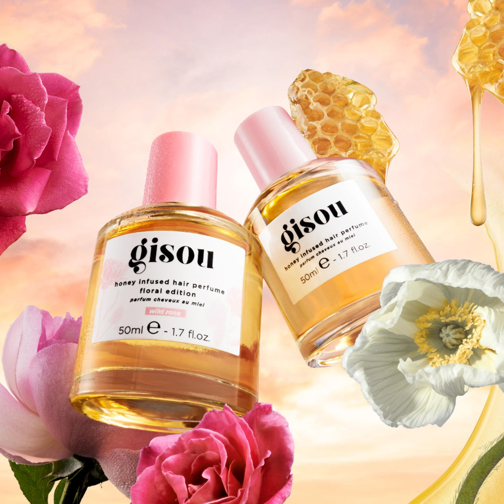 Gisou Wildflower Honey scent offers a fresh floral aroma.
