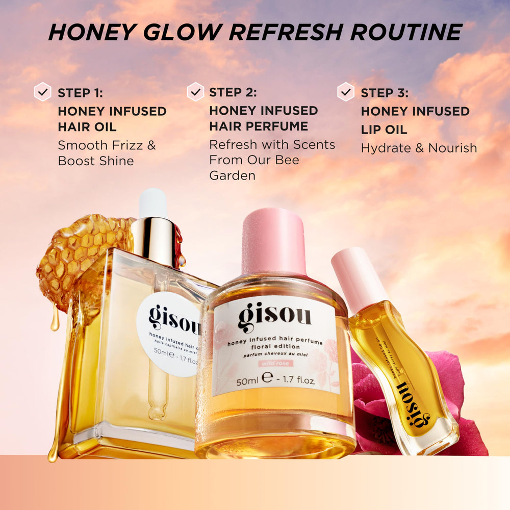 Gisou On-The-Go Refresh spray provides quick fragrance boost during the day.