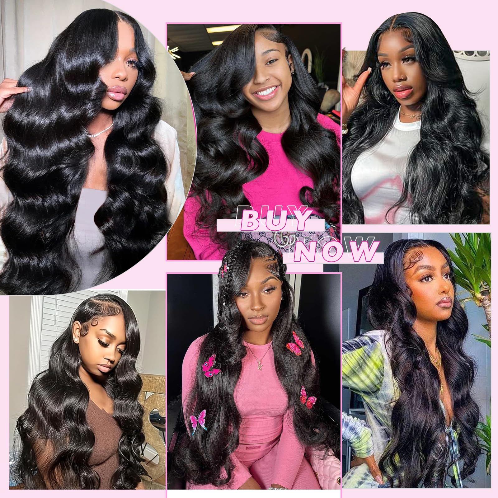GIVEAMBW 18-22 inch bundles texture close-up showcasing healthy ends and shine
