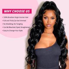 GIVEAMBW 22-inch body wave bundles on mannequin demonstrating natural fall and sheen