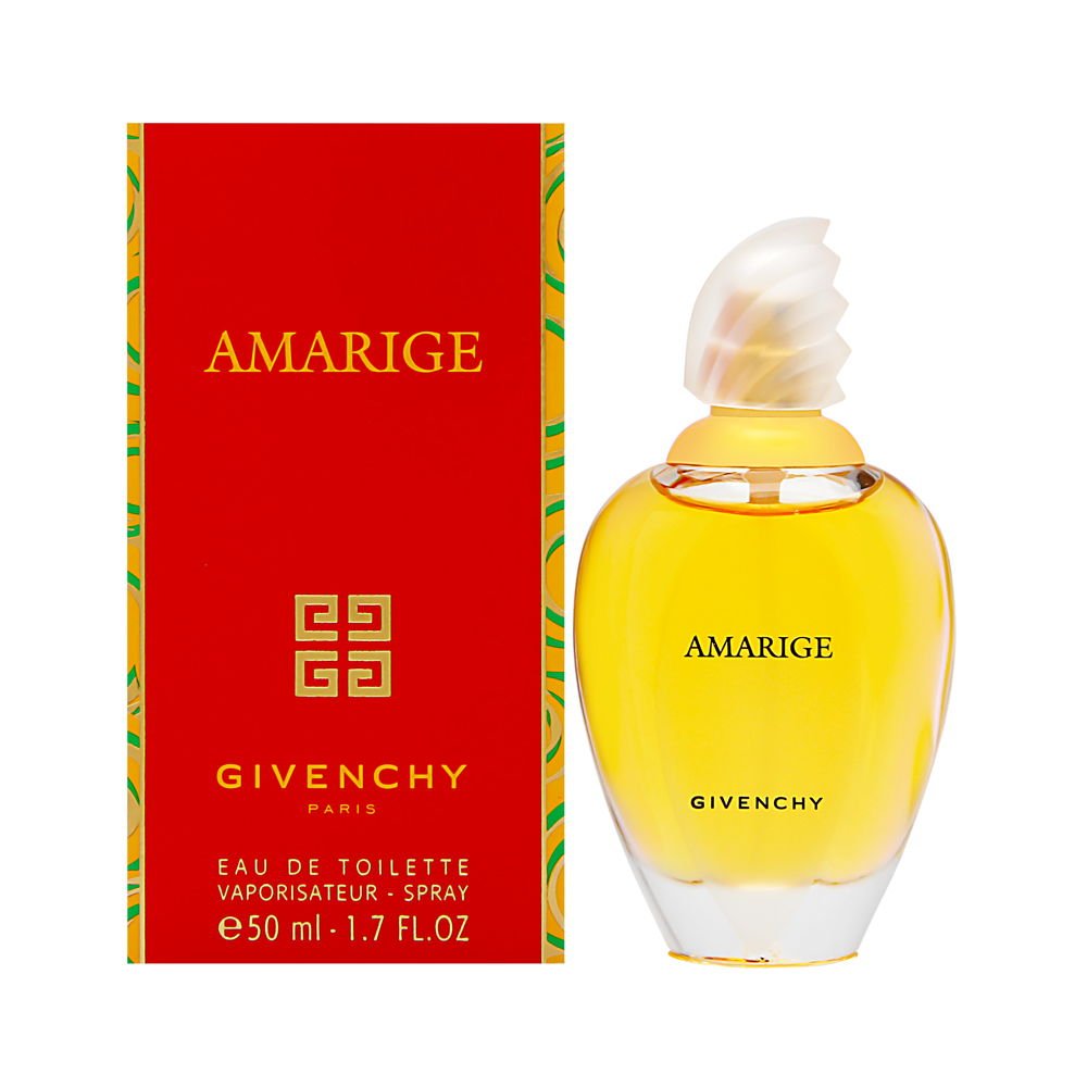 Givenchy Amarige EDT bottle front for daily elegance and playful casual wear.
