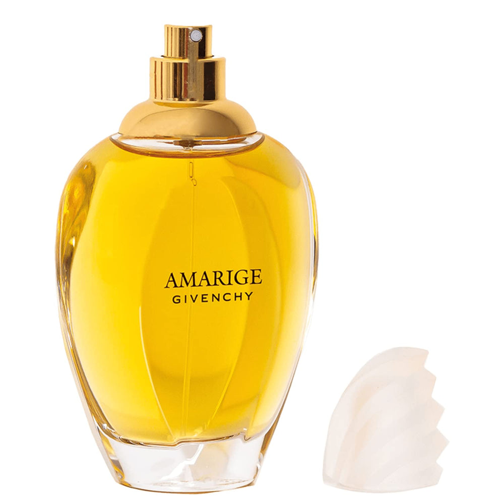 Amarige spray bottle demonstrates easy application and long-lasting aroma