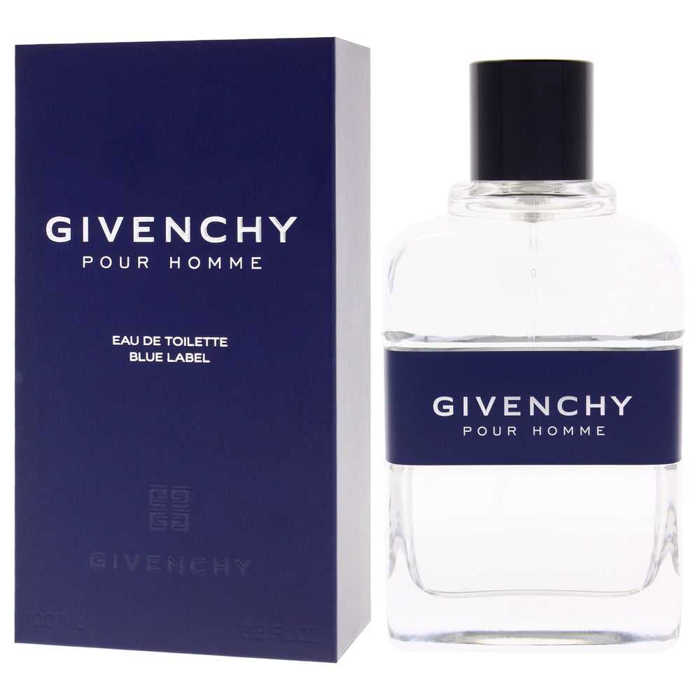 Givenchy Blue Label gift-ready-box emphasizes luxury unboxing.