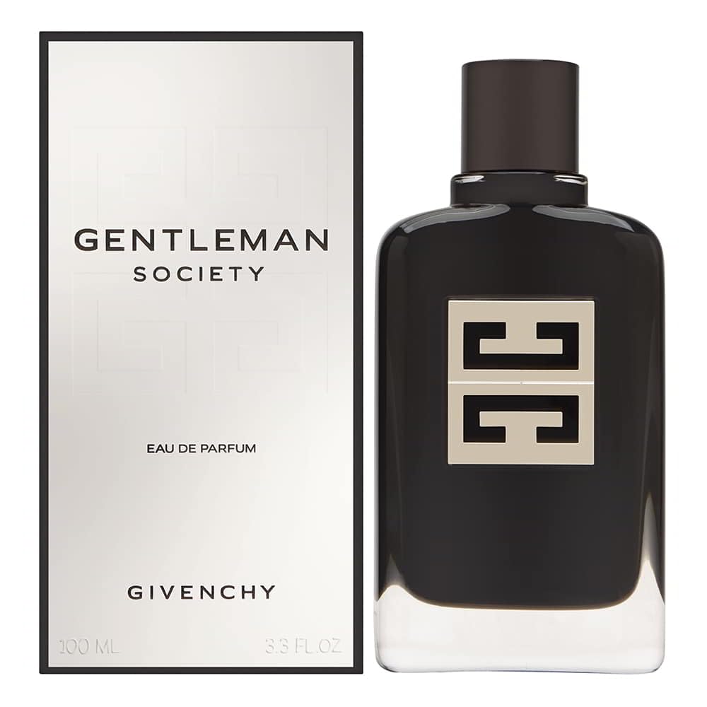 Givenchy Gentleman Society bottle front view, ideal for bold evening occasions.