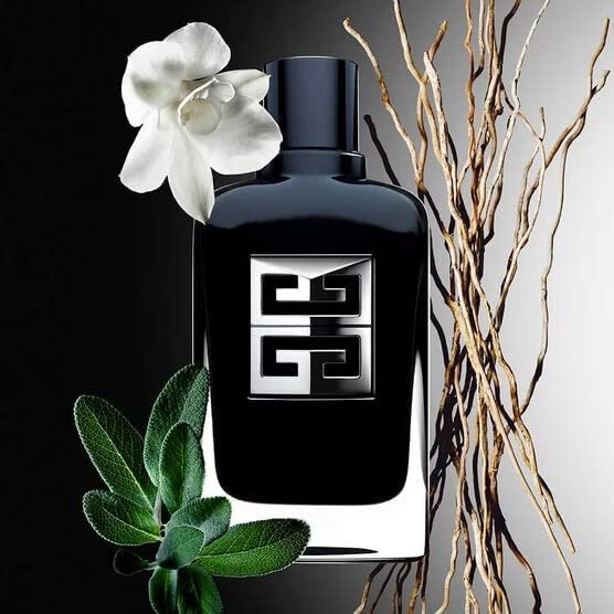Givenchy Gentleman Society packaging with 3.3 oz bottle, long-lasting EDP for modern masculinity.