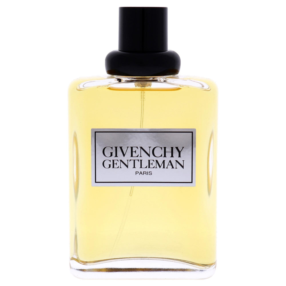 Givenchy Gentleman bottle highlighting woodsy notes for versatile evening wear