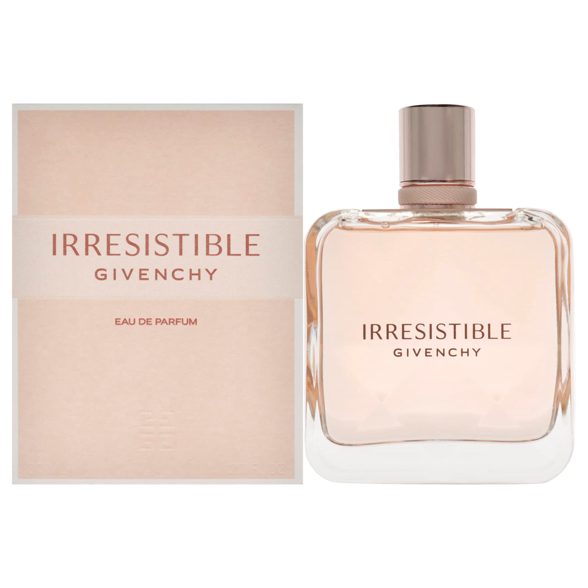 Givenchy Irresistible EDP bottle in 2.7 oz offers everyday elegance.