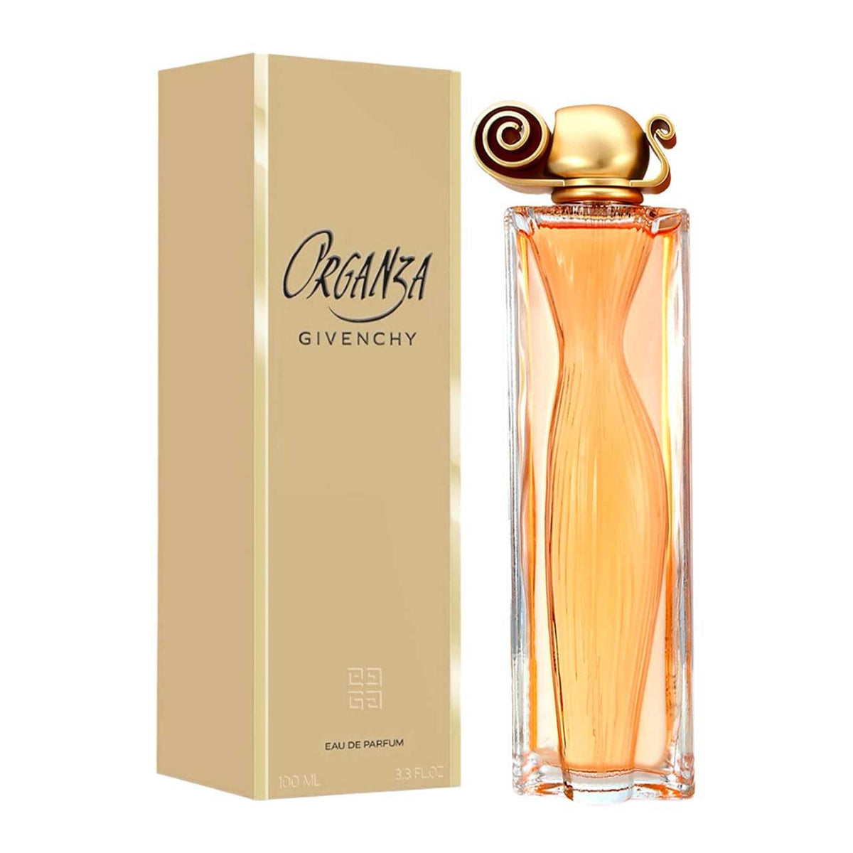 Givenchy Organza bottle front view for timeless elegance and daily wear