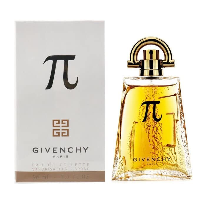 Givenchy Pi Cologne packaging brown bottle image, unisex fragrance ready for daily routine.