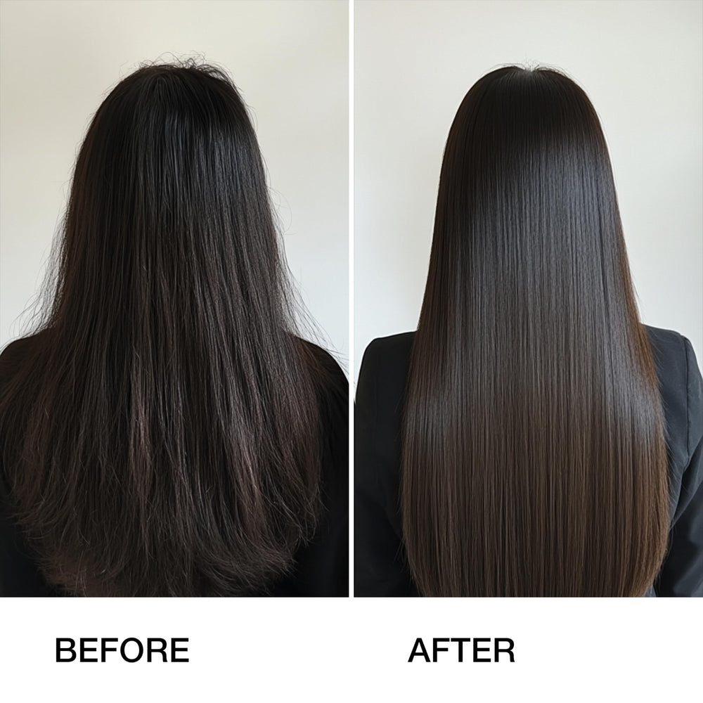 GK HAIR Balancing Conditioner bottle shows lightweight hydration for volume and bounce.